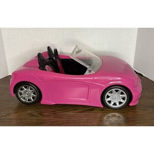Barbie Pink Convertible Sports Car Glam Beach 2013 Mattel